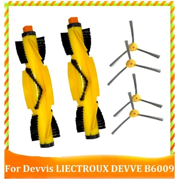 Комплект Аксессуаров Для Роботизированного пылесоса Devvis Liectroux DEVVE B6009 Основная Боковая Щетка Запасные Части