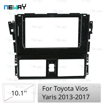 Комплект для установки стереосистемы Автомобиля, передняя панель, рамка автомобильного радиоприемника, Крышка адаптера Для 2013-2017 Toyota Vios Yaris