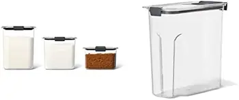 Контейнеры для хранения продуктов Brilliance, прозрачный/серый, Контейнер для хранения хлопьев Brilliance с откидным носиком, посудомоечная машина Sa
