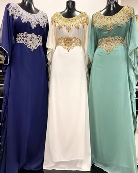 Королевское исламское платье Современный Элегантный Кафтан из Дубая и Марокко, Арабское праздничное платье, Вечернее платье