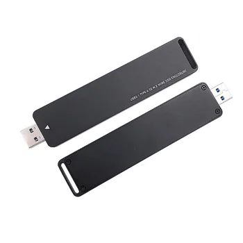 Корпус NVME M.2 Корпус SSD M.2 USB-адаптер SSD M2 Корпус SSD BOX USB 3.1 Type-A для PCI-E M.2 Корпус для мобильного жесткого диска NVME