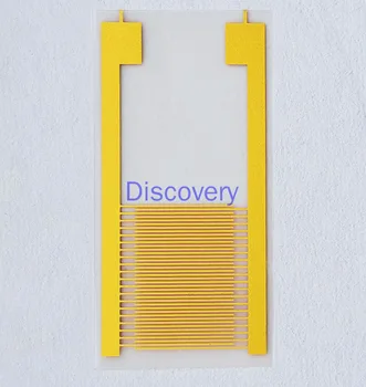 Крупногабаритный Гибкий межпальцевой электрод ПЭТ Конденсаторный массив Научно-исследовательский эксперимент Сенсорный чип Золотой электрод
