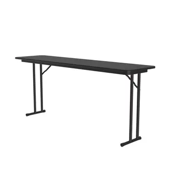 Ламинированный Складной стол для семинаров с отделкой из черного гранита ST1872TF-07