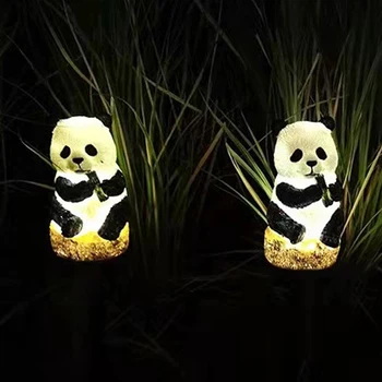 Лампа Panda Солнечное Декоративное освещение Интеллектуальный Датчик штепсельной вилки