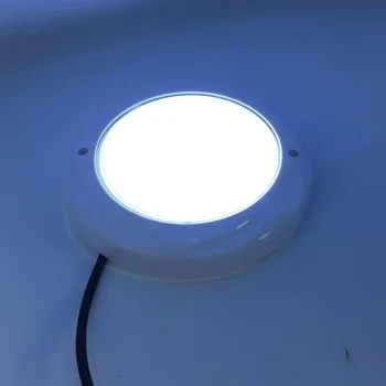 Лампа Водонепроницаемая 18 Вт 24 Вт 30 Вт 35 Вт 42 Вт 12 В Проектор для Бассейна LED RGB с Дистанционным Управлением AC12V IP68 Настенный Синий Цвет
