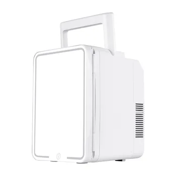 Мини-холодильник 12Л Двухъядерный Немой Рефрижератор с Цифровым Дисплеем Cooler Box (для домашнего офиса и использования в автомобиле) Автомобильный Холодильник