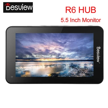 Монитор Desview R6 5,5 дюймов UHB 4K FHD 1920x1080 3D LUT HDR Сенсорный экран на камере Полевой монитор для зеркальной камеры Besview