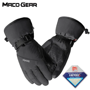 Мужские и женские лыжные перчатки длиной 3 М, водонепроницаемые зимние теплые перчатки, перчатки для сноуборда, езды на мотоцикле, велоспорта, ветрозащитные перчатки с полными пальцами