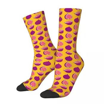 Мужские носки с рисунком в стиле ретро, Фрукты, еда, Унисекс, Новинка, подарок на носок Crazy Crew