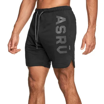 Мужские спортивные шорты для бега, Короткие штаны для фитнеса, быстросохнущие спортивные штаны, Мужские пляжные шорты для плавания, Шорты для бега, шорты для бодибилдинга