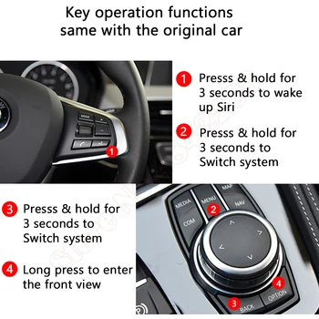 Мультимедийный Экран Carplay Android Auto Decoder Box Интерфейс CIC NBT EVO Mirror Link Для BMW 7 Серии F01 F02 F03 F04 G11 G12