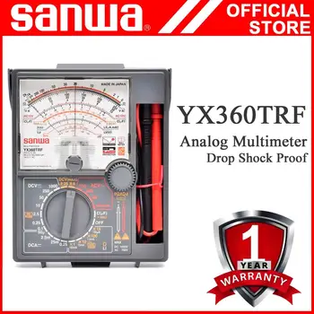 мультиметр sanwa YX360TRF Anglog, самый продаваемый мультиметр со стрелочным типом, прибор для измерения сопротивления с нулевым центром 200 мом