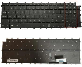 Новая клавиатура для ноутбука LG 17Z90P 17Z90P-G 17Z90P-K 17Z90P-N с подсветкой Blakck на американском и английском языках