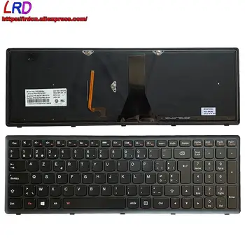 Новая/Оригинальная Бельгийская Клавиатура с подсветкой для Ноутбука Lenovo Ideapad G500S G510s G505s S510P Flex 15 Z510 Teclado 25214162