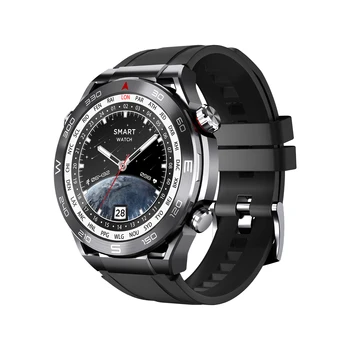 Новые выпуски 1,5-дюймовых круглых мужских часов с Bluetooth-вызовом Smart для GT3 Huawei, спортивный шагомер, компас, NFC, Частота сердечных сокращений в реальном времени