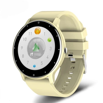Новые Смарт-часы Мужские Женские Спортивные фитнес-часы с полным сенсорным экраном IP67, водонепроницаемые Bluetooth для Android IOS, Умные часы Мужские