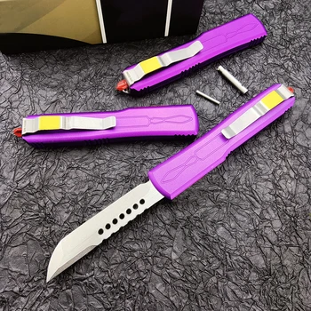 Новый карманный нож Hunter A/U/T/O, Походные боевые ножи для самообороны, Ручка из алюминиевого сплава, Тактические ножи для выживания EDC