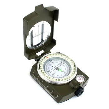 Новый многофункциональный компас, снаряжение для альпинизма, кемпинга, компас, светящийся складной портативный компас оптом