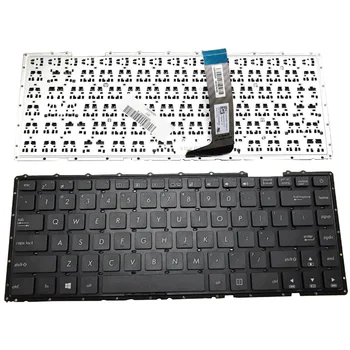 Новый ноутбук с английской клавиатурой черного цвета для ASUS X442 X442UA A442 S X442UR Keyboard