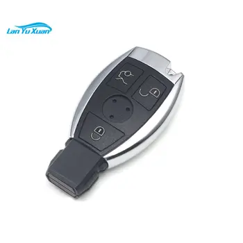 Новый продукт с переключаемой частотой, 3-кнопочный полуумный ключ для Benz Bga
