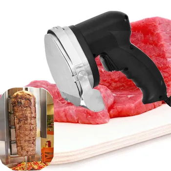 Новый тип барбекю гриль донер для нарезки кебаба с зазубренным лезвием электрический ножевой резак