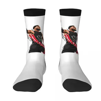 Носки для взрослых LeBroner и Jamess 2023, звезды баскетбола (18) Лучшие компрессионные носки с рисунком милой пехоты