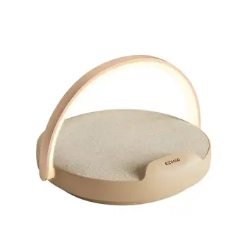 Оригинальный EZVALO Sculptor Freya Bluetooth Динамик, держатель Беспроводного зарядного устройства для мобильного телефона, Портативная Музыкальная лампа для спальни, Сенсорная лампа