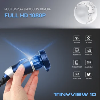 Отоскоп Ручной HD Smart Endoscopy Camera совместим с телефоном Android Портативная Медицинская Эндоскопия ЛОР-Хирургия