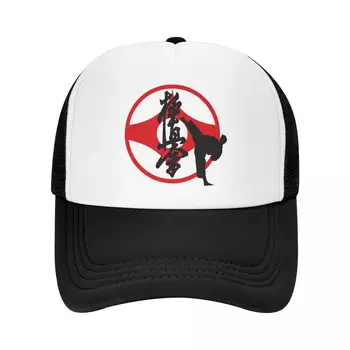 Панк унисекс Киокуши каратэ дальнобойщица шляпа для взрослых боевых искусств Регулируемая бейсболка Мужская женская солнцезащитная кепка Snapback шляпы
