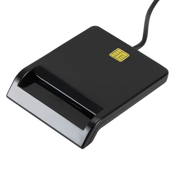 Портативный Интеллектуальный Считыватель карт USB 2.0 DNIE ATM CAC IC ID Bank SIM Card Reader