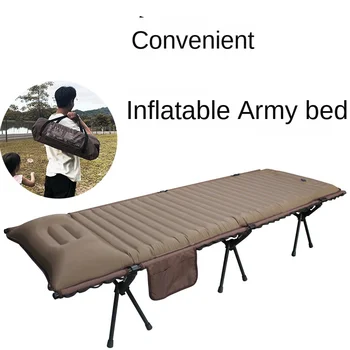 Походная кроватка, Портативная складная кровать, Сверхлегкая походная кровать, палатка, походная кроватка, туристическая кровать, односпальная кровать, походная кровать, раскладушка