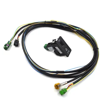 Применить к VW GOLF MK7 CC E-GOLF CARPLAY USB AUX MDI AMI Установить жгут проводов 3GD035222E 3GD 035 222E