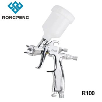 Промышленный Пистолет-распылитель RONGPENG с насадкой 1,0 мм R100 Airbrush Для покраски на водной основе Auto Для полировки автомобилей