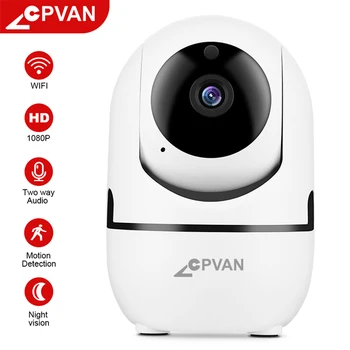Радионяня CPVAN HD 1080p Домашняя беспроводная IP-камера для помещений 2-полосный Разговор Мониторинг ночного Видения Камера видеонаблюдения