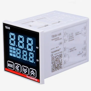 Реле регулятора температуры с цифровым дисплеем или SSR 220 В выход K/E/PT100 вход опционально