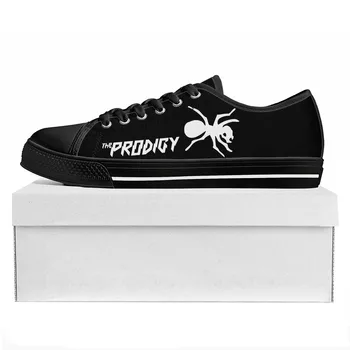 Рок-группа The Prodigy, мужские и женские подростковые кроссовки с низким берцем, парусиновые кроссовки Высокого качества, повседневная обувь для пары, обувь на заказ