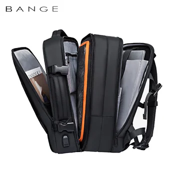 Рюкзак для Путешествий, Мужской деловой эстетичный Рюкзак, школьная расширяемая USB-сумка, Водонепроницаемый рюкзак для ноутбука Большой емкости 17,3