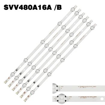 Светодиодная лента подсветки 5 ламп VES480UNDS-2D-N12 N11 N13 N14 N19 SVV480A16A SVV480A16B для 48VDLM17 JL.D48051330-078AS-C LT-48C780