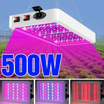 Светодиодный светильник для выращивания 110 В, лампа полного спектра 4000 Вт 5000 Вт, лампа для гидропонных растений SMD 2835 Для выращивания цветов в теплицах в помещении