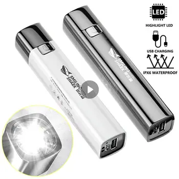 Светодиодный фонарик USB-перезаряжаемый фонарик G3 с ламповым сердечником, 3 режима, водонепроницаемое портативное освещение, мини-фонарик емкостью 1200 мАч для кемпинга на открытом воздухе