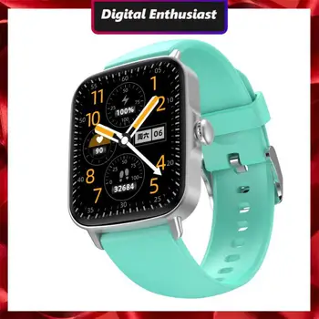 Смарт-часы с напоминанием о звонке, Многофункциональные Мужские Женские часы с экраном 1,69 дюйма, поддержка голосовых вызовов, спортивные часы для Android Ios