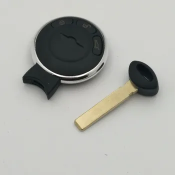 Сменный чехол для автомобильных ключей брелок 3 кнопки для BMW mini Smart Remote Key Shell