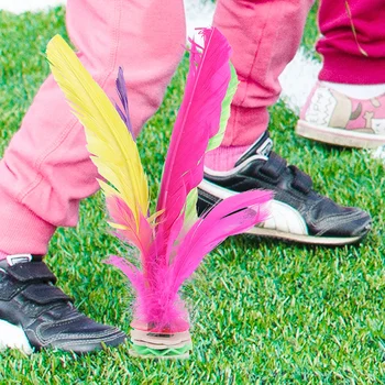 Спортивные товары Цветной Волан, Китайская традиционная развлекательная игрушка для взрослых, игрушки для детей, игры для отдыха