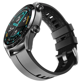 спортивный ремешок 20 мм для Samsung Galaxy Watch 5 pro 4 classic Active 2, силиконовый браслет 22 мм для Huawei gt/Amazfit-GTS-GTR-4-3- ремешок 2e