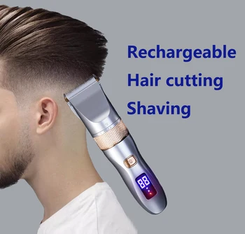 Станок для стрижки волос USB перезаряжаемый портативный триммер для бритья волос