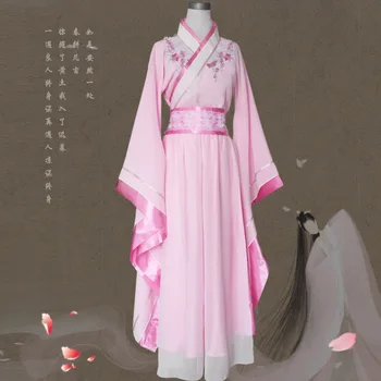 Старинный костюм Королевы кино и телевидения Феи Бай Цянь Принцессы Ханфу, платье для танцев в китайском стиле