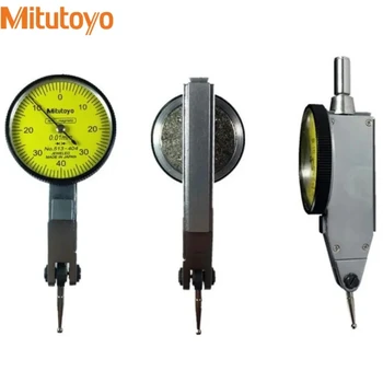 Стрелочный индикатор Mitutoyo 513-404 Аналоговый Рычажный Шкалометр Точность 0,01 Диапазон Измерения диаметра 0-0,8 мм Ручные Инструменты Шкалометр
