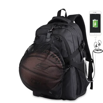 Сумка для ноутбука с мячом, футбольные уличные мужские спортивные сумки для спортзала, Баскетбольный рюкзак, школьные сумки для мальчиков-подростков, футбольные компьютерные сумки
