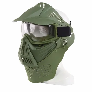 Тактические маски для стрельбы, Охоты, воздуха, мягкие Маски для пейнтбола, Защита от ультрафиолета, Защита от ветра, Google, полная защита лица, Военная Армейская защита шеи