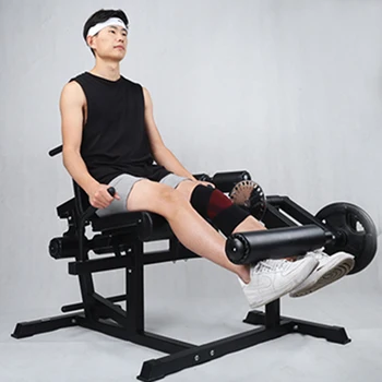 Тренажер для мышц ног, талии, спины, мышц живота, коммерческая комбинация силы, сгибание и разгибание ног, комплексный фитнес